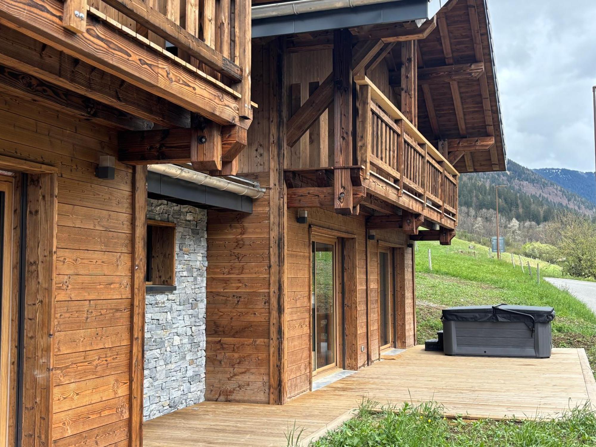 Chalets, Les Crozats Montriond Extérieur photo
