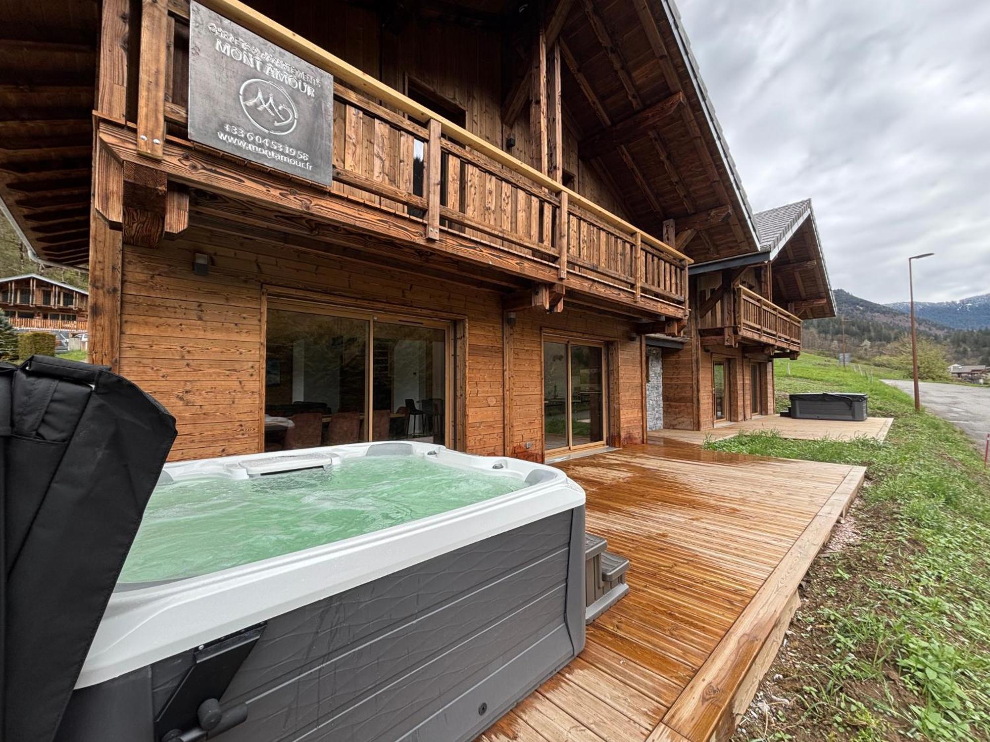 Chalets, Les Crozats Montriond Extérieur photo